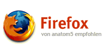 Logo des Browsers Firefox, den die Stadt Viersen zur Nutzung empfiehlt