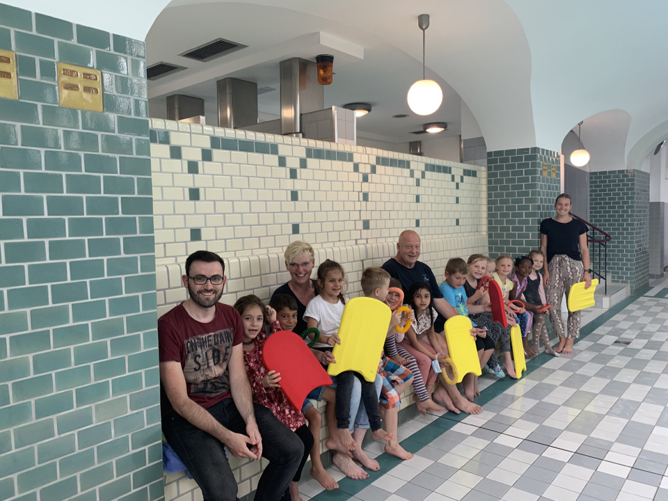 Die Schwimmfähigkeit stand im Mittelpunkt der „Schwimmkind“-Kurse (Foto: Stadt Viersen)
