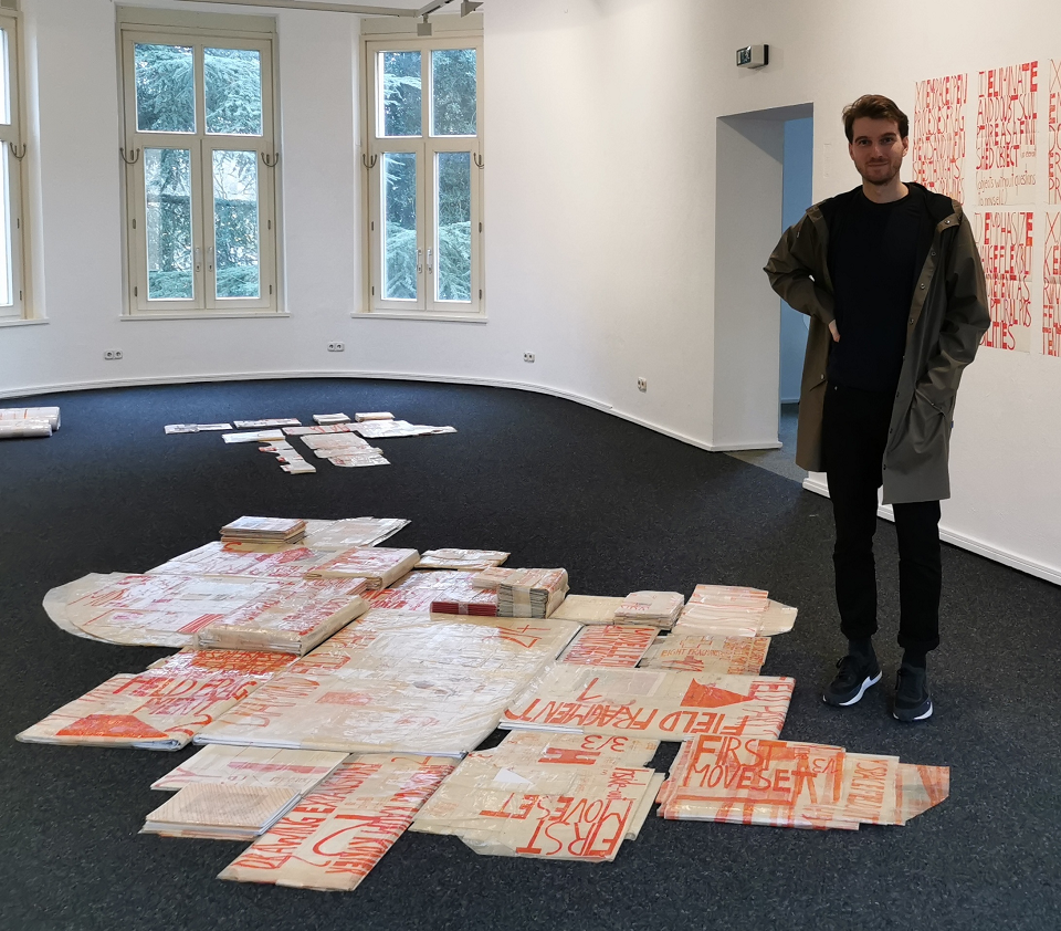 Nico Pachali wird der 16. Kunstgenerator-Stipendiat von NEW Viersen und Stadt Viersen (Foto: Stadt Viersen)