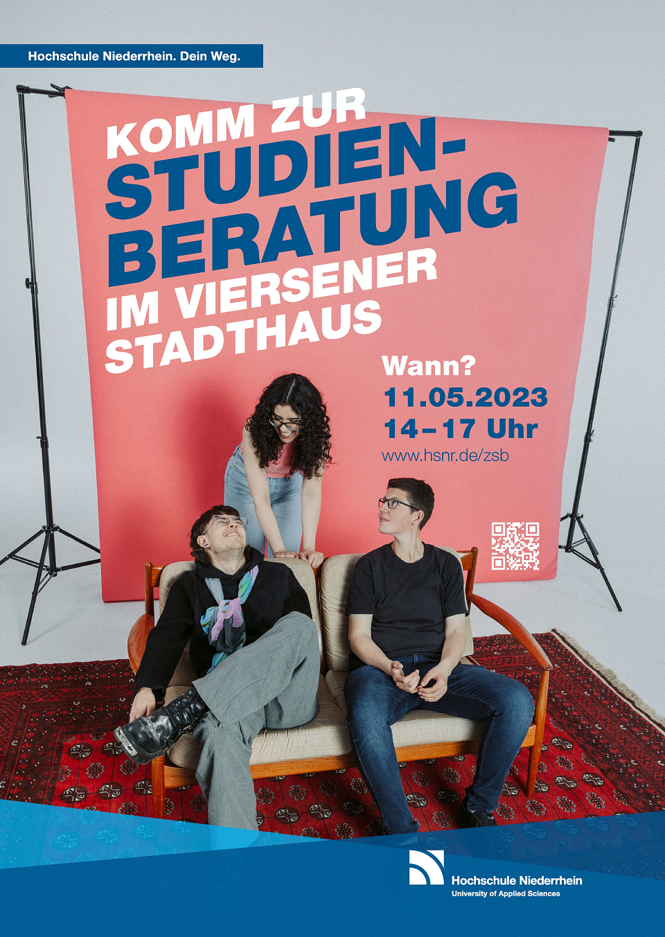 Werbeplakat der HS Niederrhein