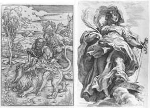Einzelblatt von Dürer und Rubens
