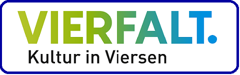 Grafik mit dem Schriftzug "VIERFALT. Kultur in Viersen" - verlinkt auf www.vierfalt-viersen.de