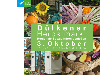 Ankündigung Dülkener Herbstmarkt