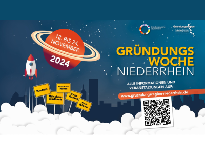 Banner der Gründungswoche Niedeerrhein