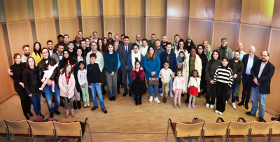 Gruppenbild von der ersten Einbürgerungsfeier