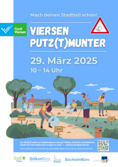 Plakat Viersen putz(t)munter 2025