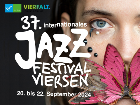 Titelmotiv des 37. Internationalen Jazzfestivals Viersen
