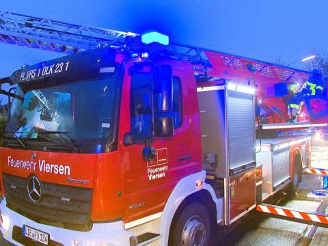 Symbolbild Drehleiter Foto: Stadt Viersen - Feuerwehr